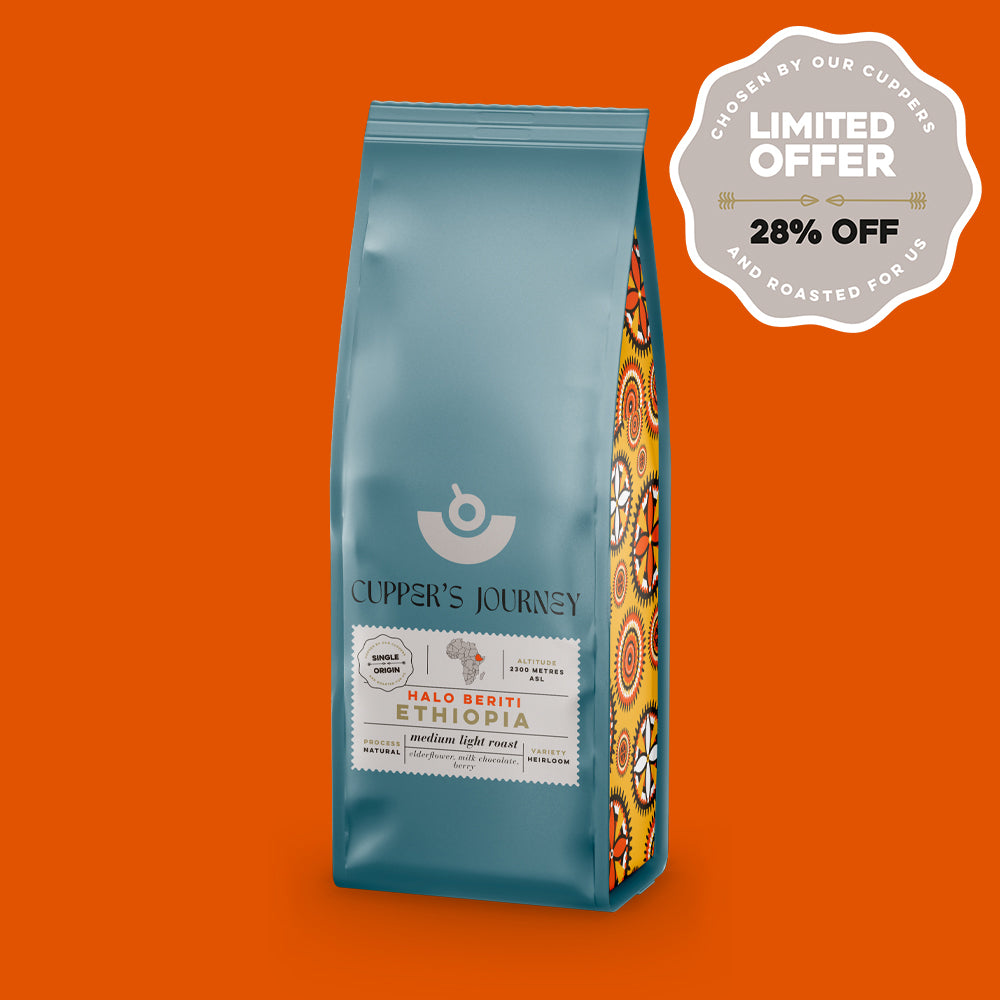 ethiopian medium light roast coffee