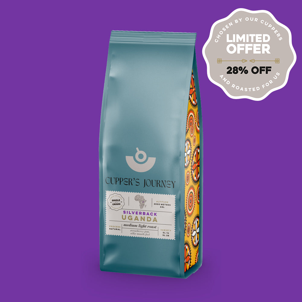 ugandan medium light roast coffee