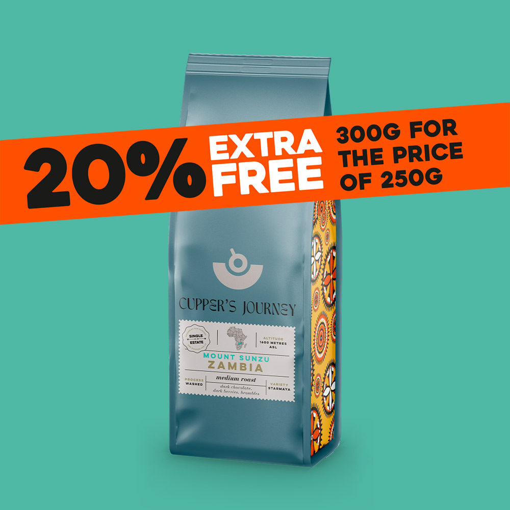 Zambian medium roast speciality coffee