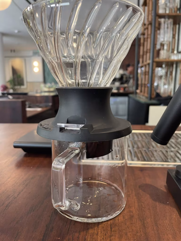 Hario Switch coffee brewing technique