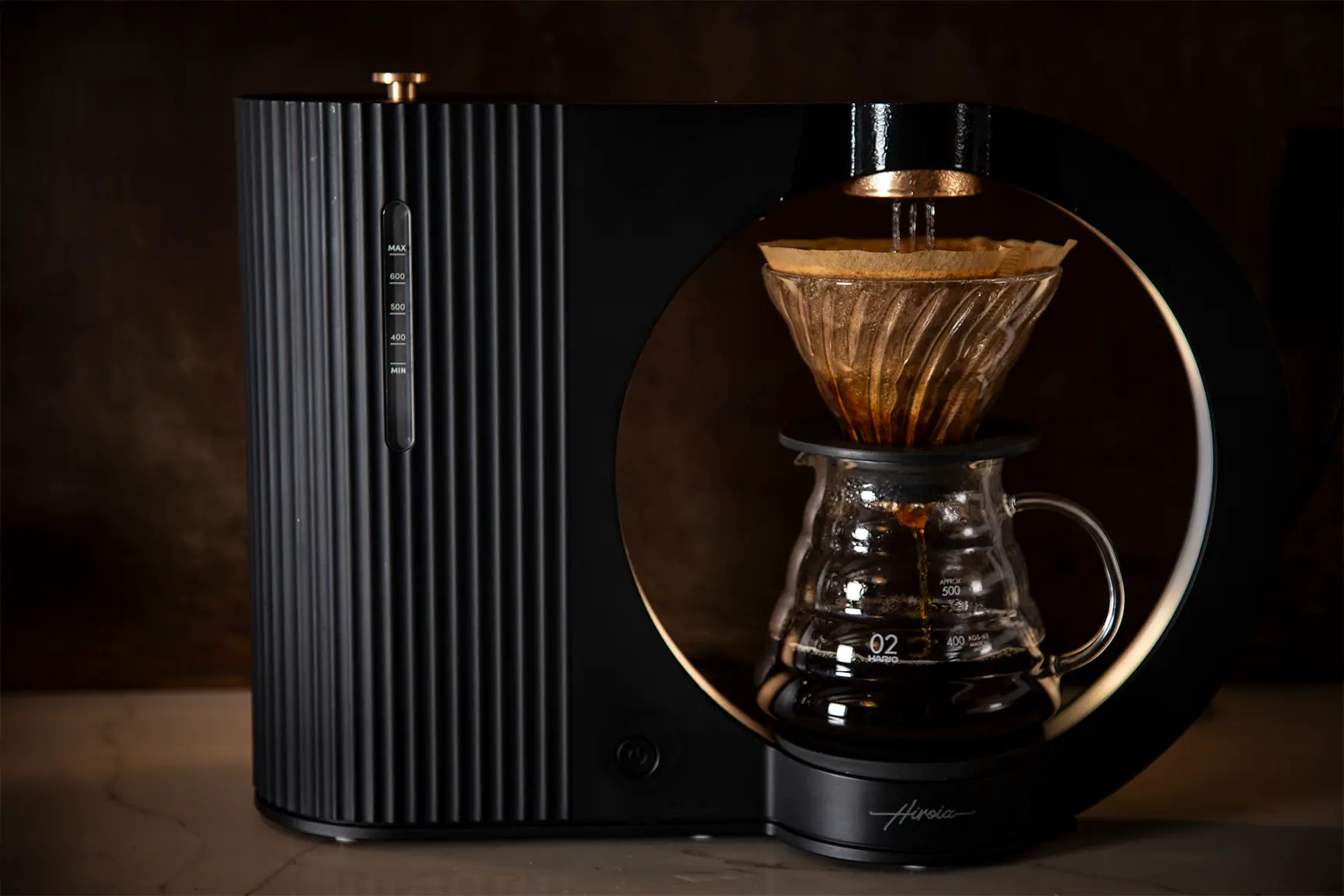 Hikaru precision brewer making an exceptional coffee